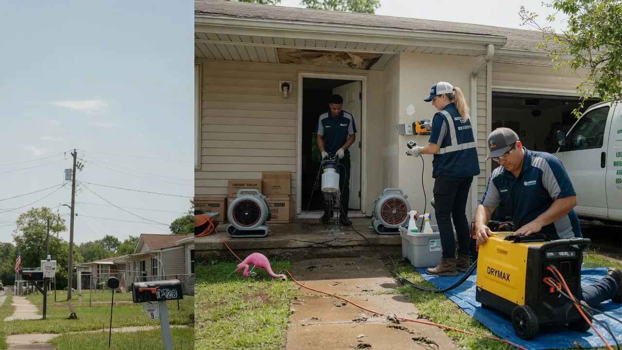 Storm Damage Water Removal in Scottsboro, AL near me
